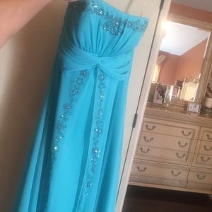 Crystal embellished dress